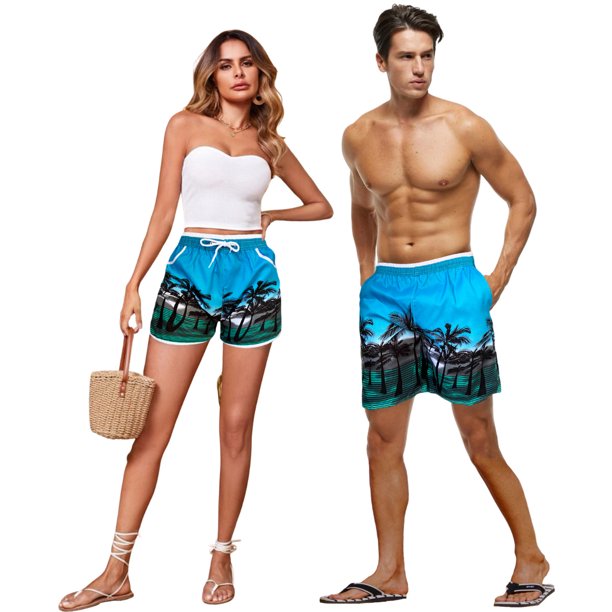 Shorts de Baño para Parejas