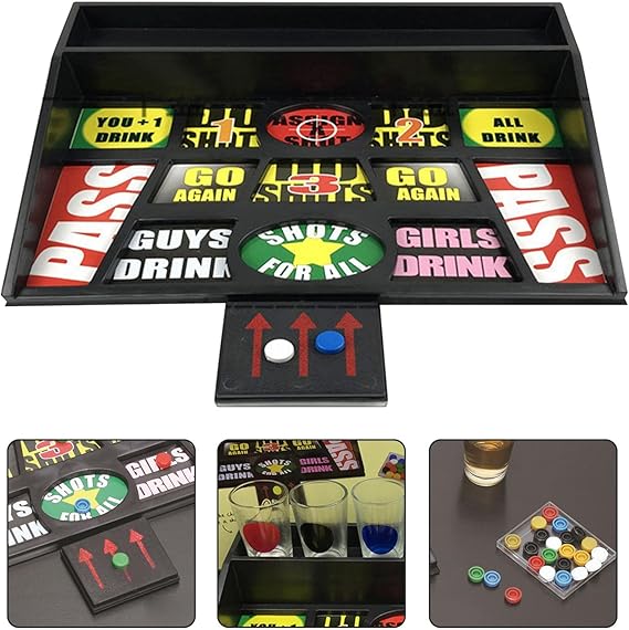 Juego de fichas para Tragos / Vasos tequileros
