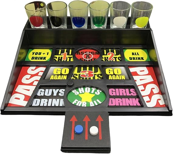 Juego de fichas para Tragos / Vasos tequileros