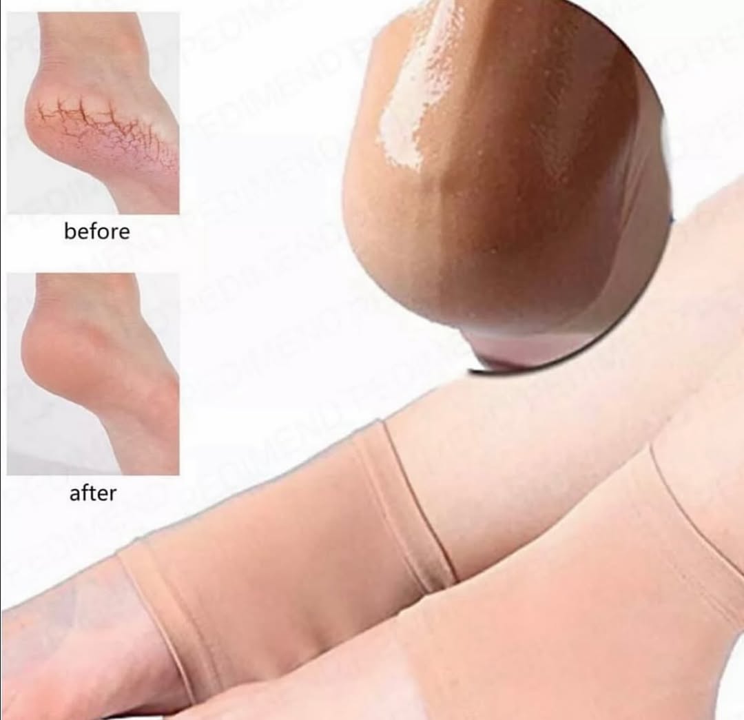 Calcetines con gel hidratante