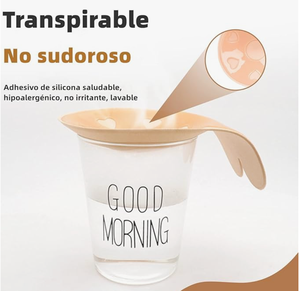 Sujetador Adhesivo