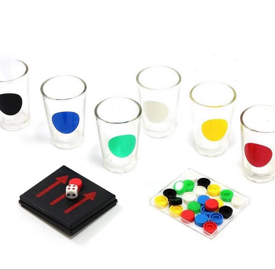 Juego de fichas para Tragos / Vasos tequileros