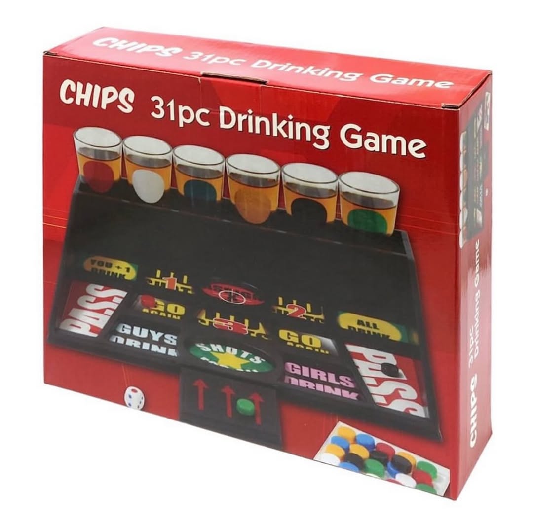 Juego de fichas para Tragos / Vasos tequileros