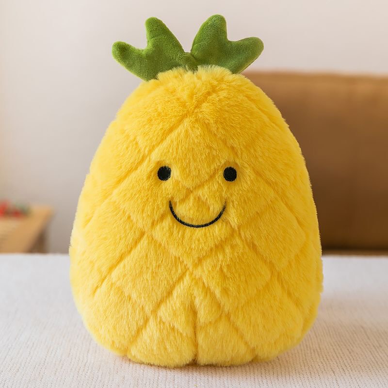 Mini peluches de frutas