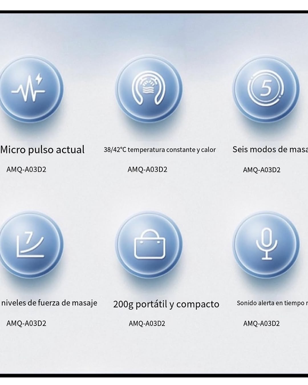 Masajeador de Cuello con Calor