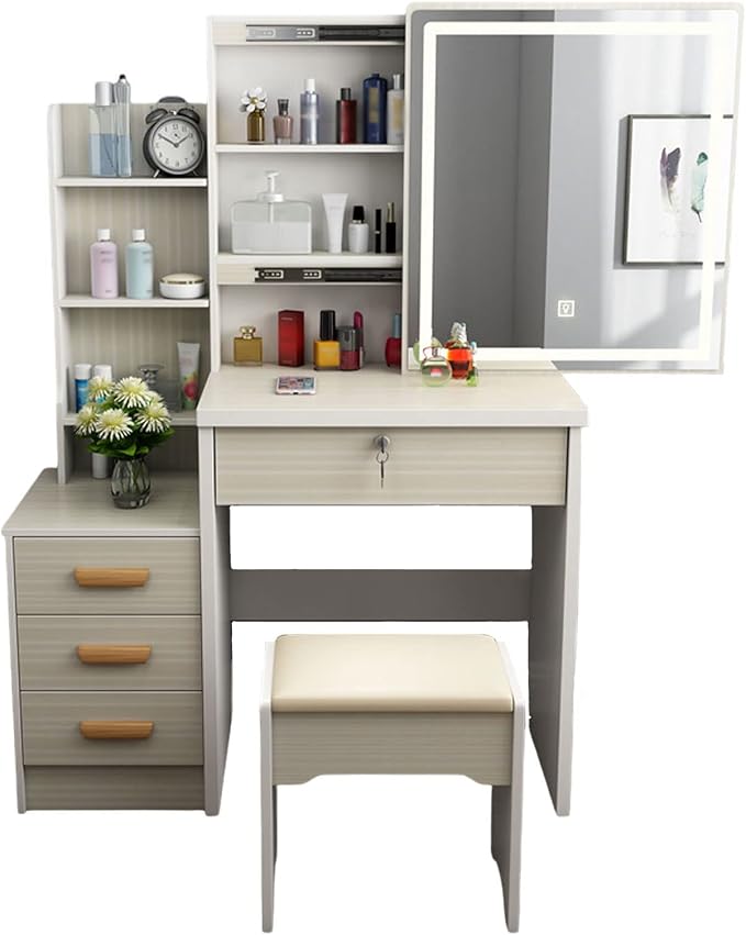 Tocador con Espejo Deslizable