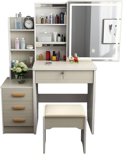 Tocador con Espejo Deslizable