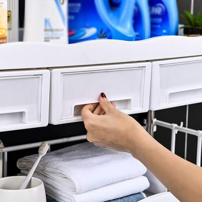 Estante organizador de Baño - 2 gavetas