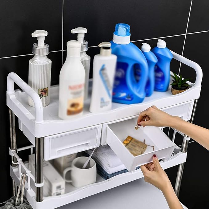 Estante organizador de Baño - 2 gavetas