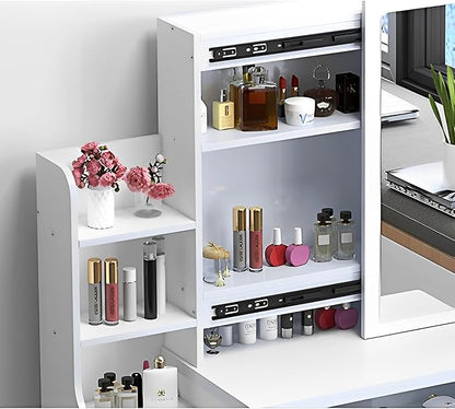 Tocador con Espejo Deslizable