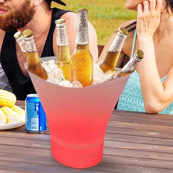 Cubeta cervecera con luz y parlante