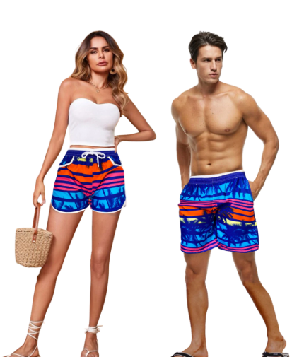 Shorts de Baño para Parejas