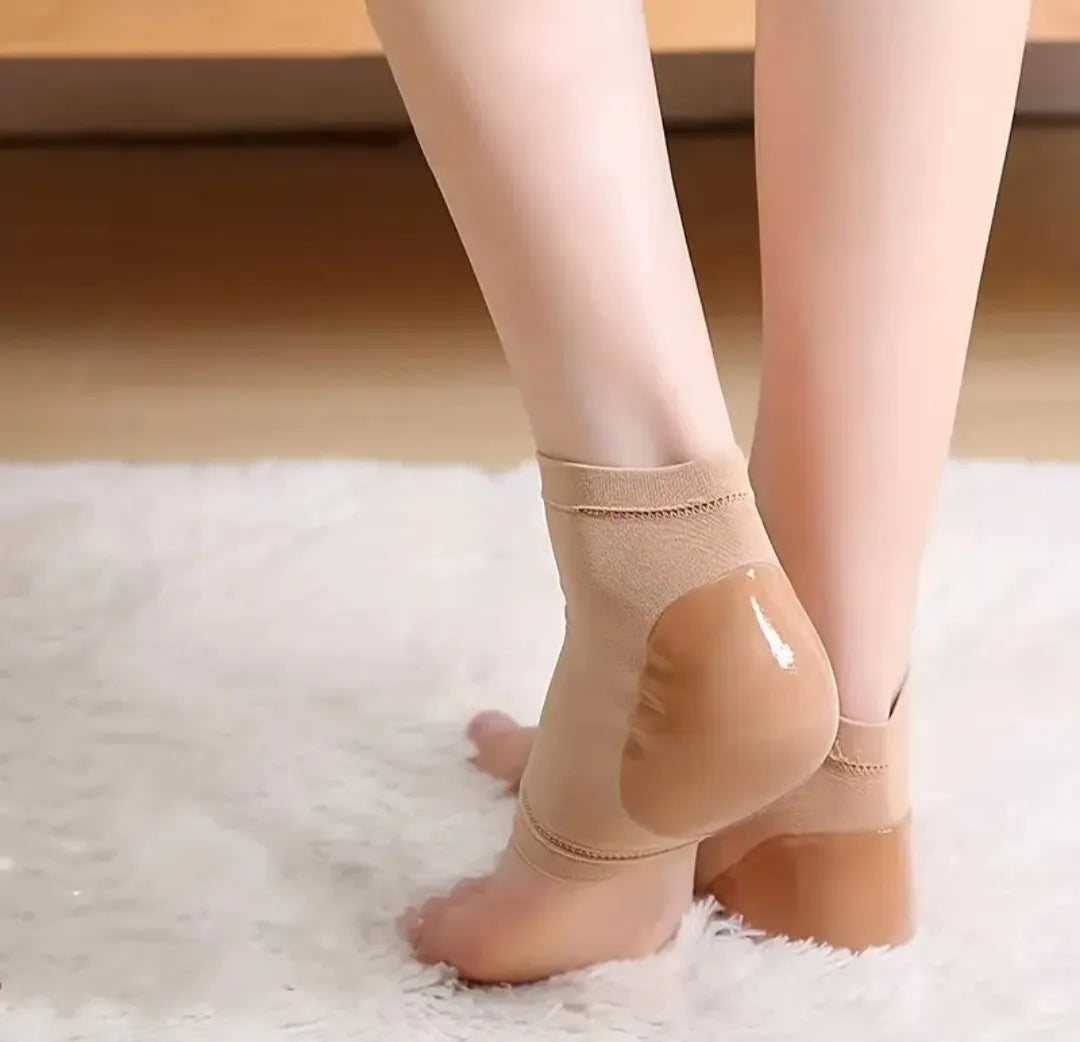 Calcetines con gel hidratante