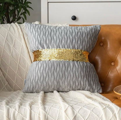 Forro de Cojín Navideño con Diseño Elegante