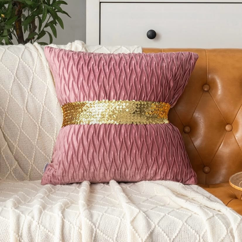 Forro de Cojín Navideño con Diseño Elegante