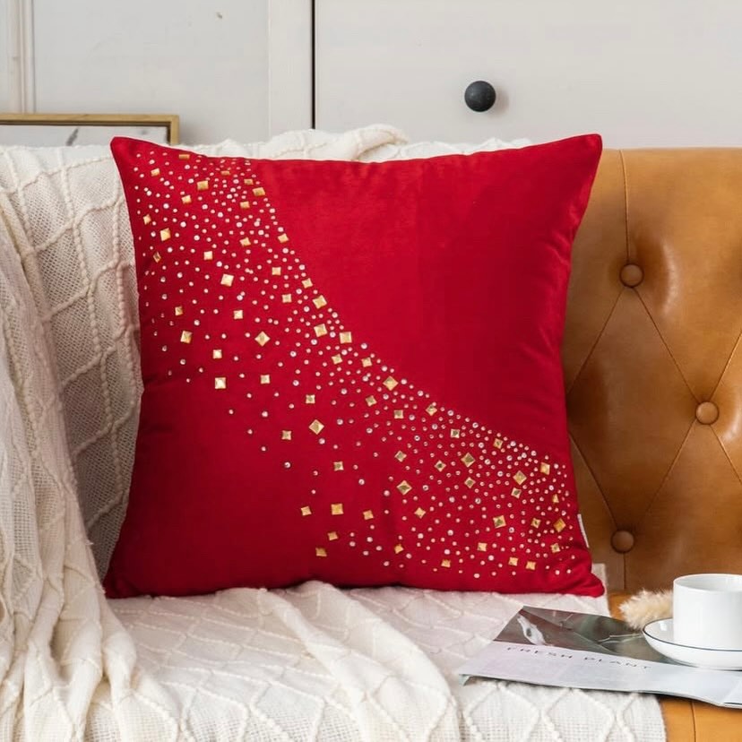 Forro Navideño de Terciopelo