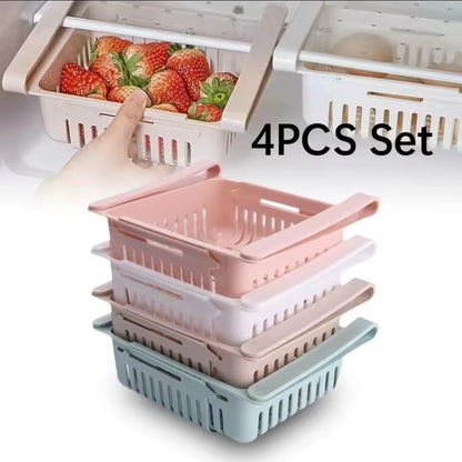 Set de 4 Canastas Organizadoras Multiuso – Ordena tu Hogar Fácil y Rápido