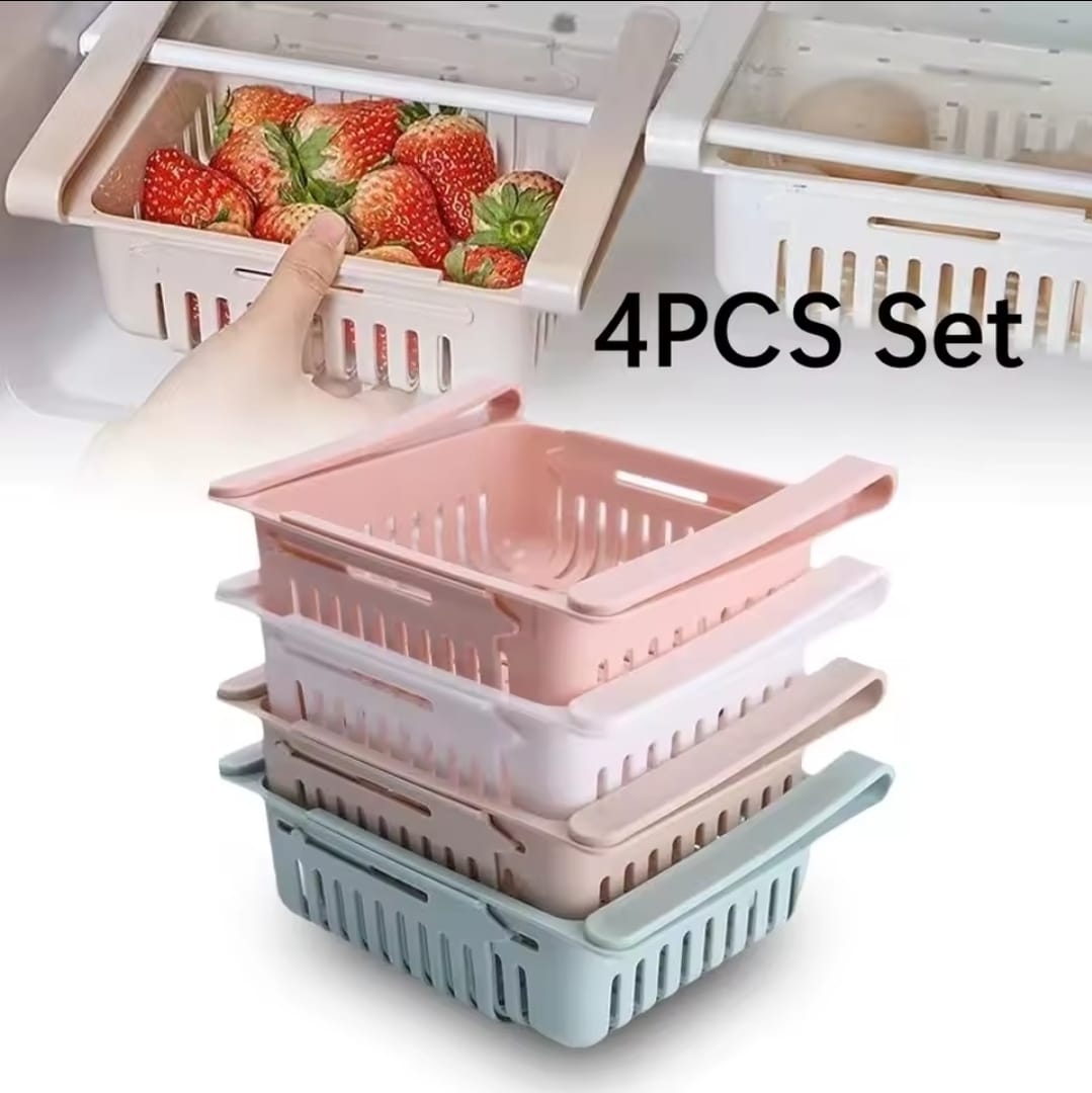 Set de 4 Canastas Organizadoras Multiuso – Ordena tu Hogar Fácil y Rápido