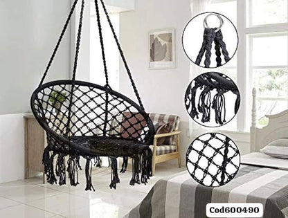 Silla Colgante Resistente – Relájate con Estilo en Interior o Exterior