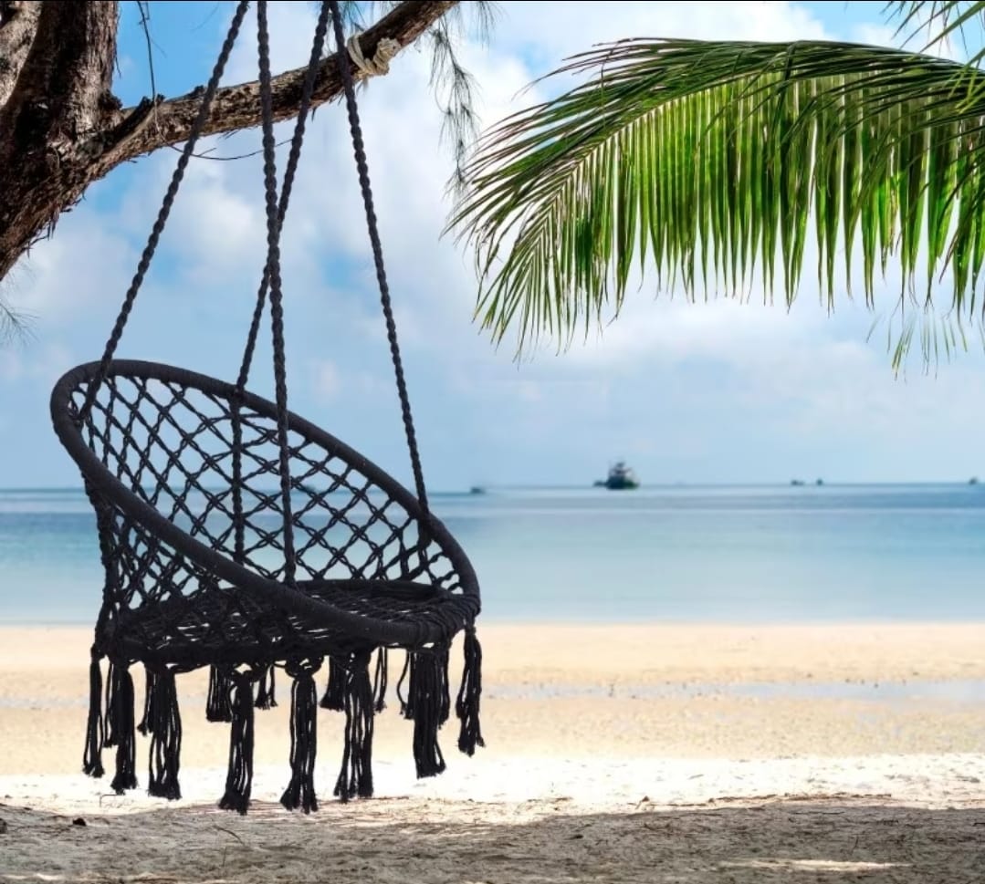 Silla Colgante Resistente – Relájate con Estilo en Interior o Exterior