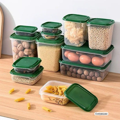 Set de Recipientes para Cocina – Organización Total en tu Hogar (17 Piezas)