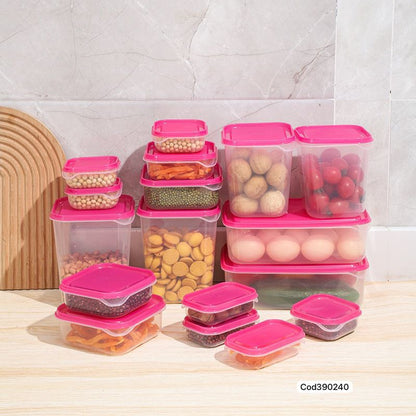 Set de Recipientes para Cocina – Organización Total en tu Hogar (17 Piezas)