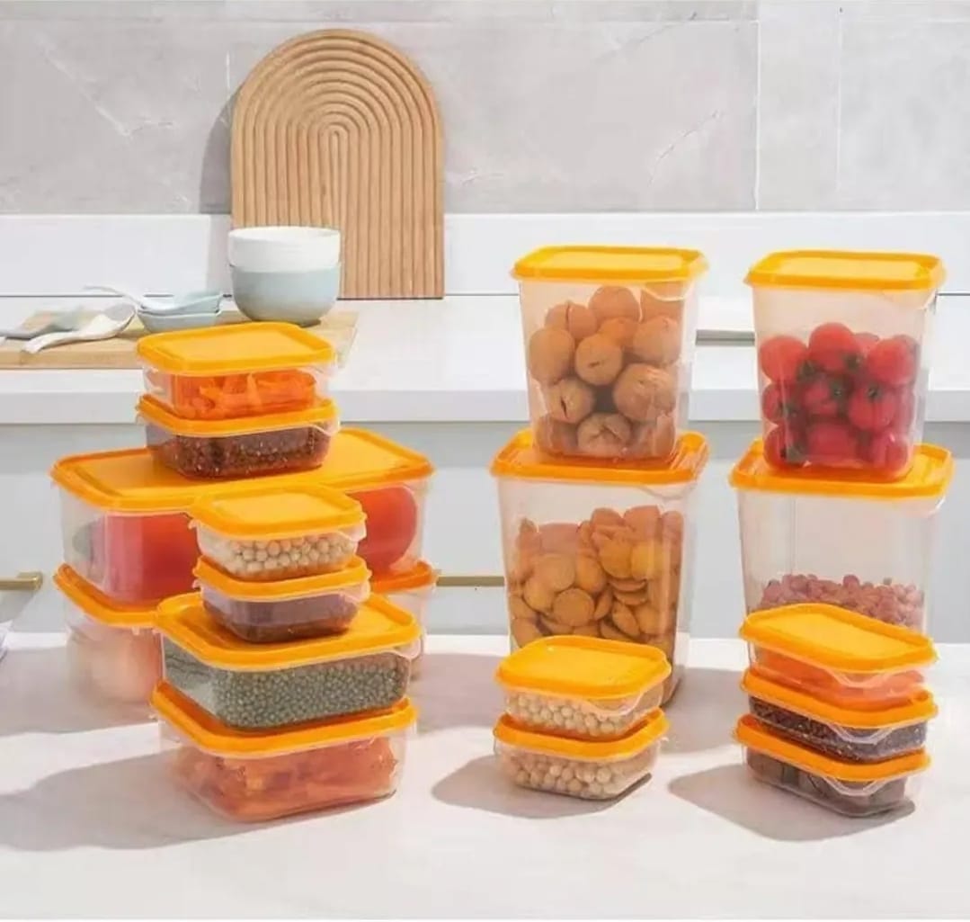 Set de Recipientes para Cocina – Organización Total en tu Hogar (17 Piezas)