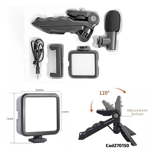 Kit Completo para Vlogs – Todo lo que Necesitas para Crear Contenido en tus redes sociales