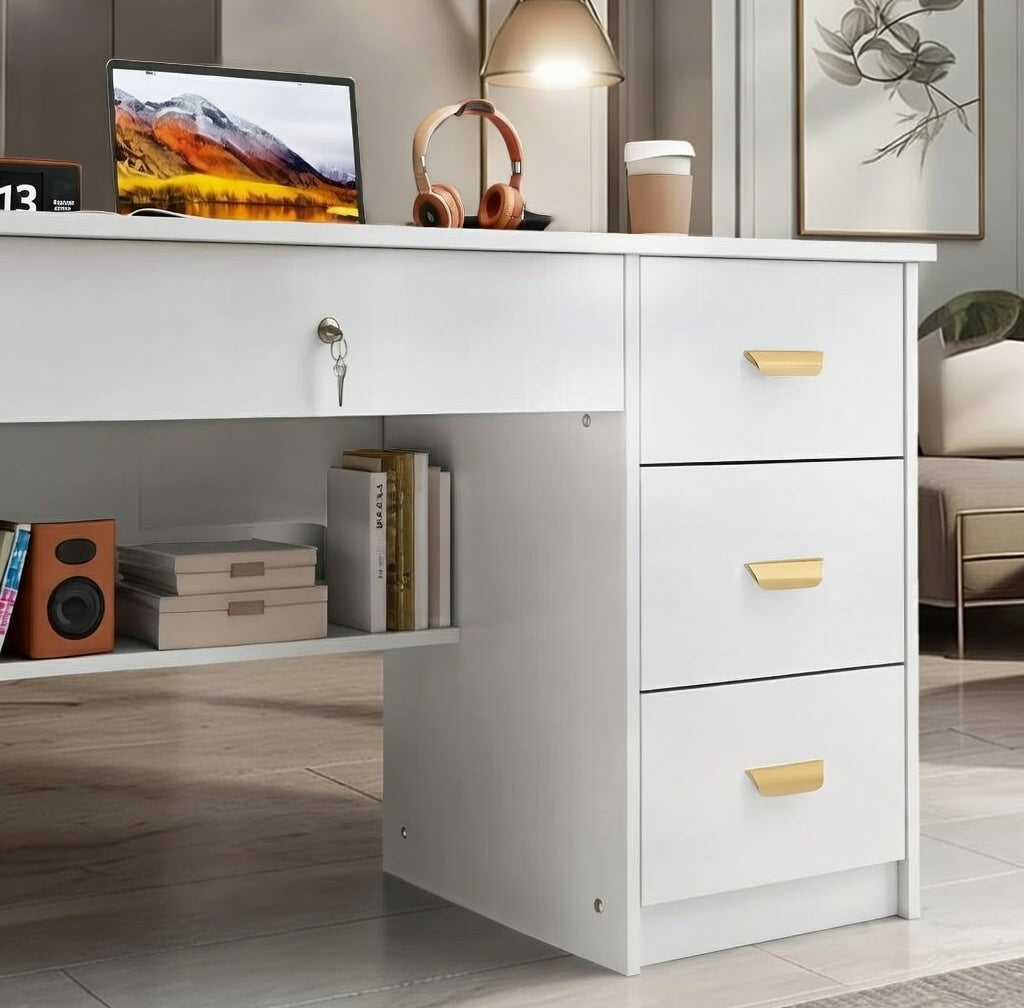 Escritorio Moderno y Funcional – Ideal para Hogar u Oficina