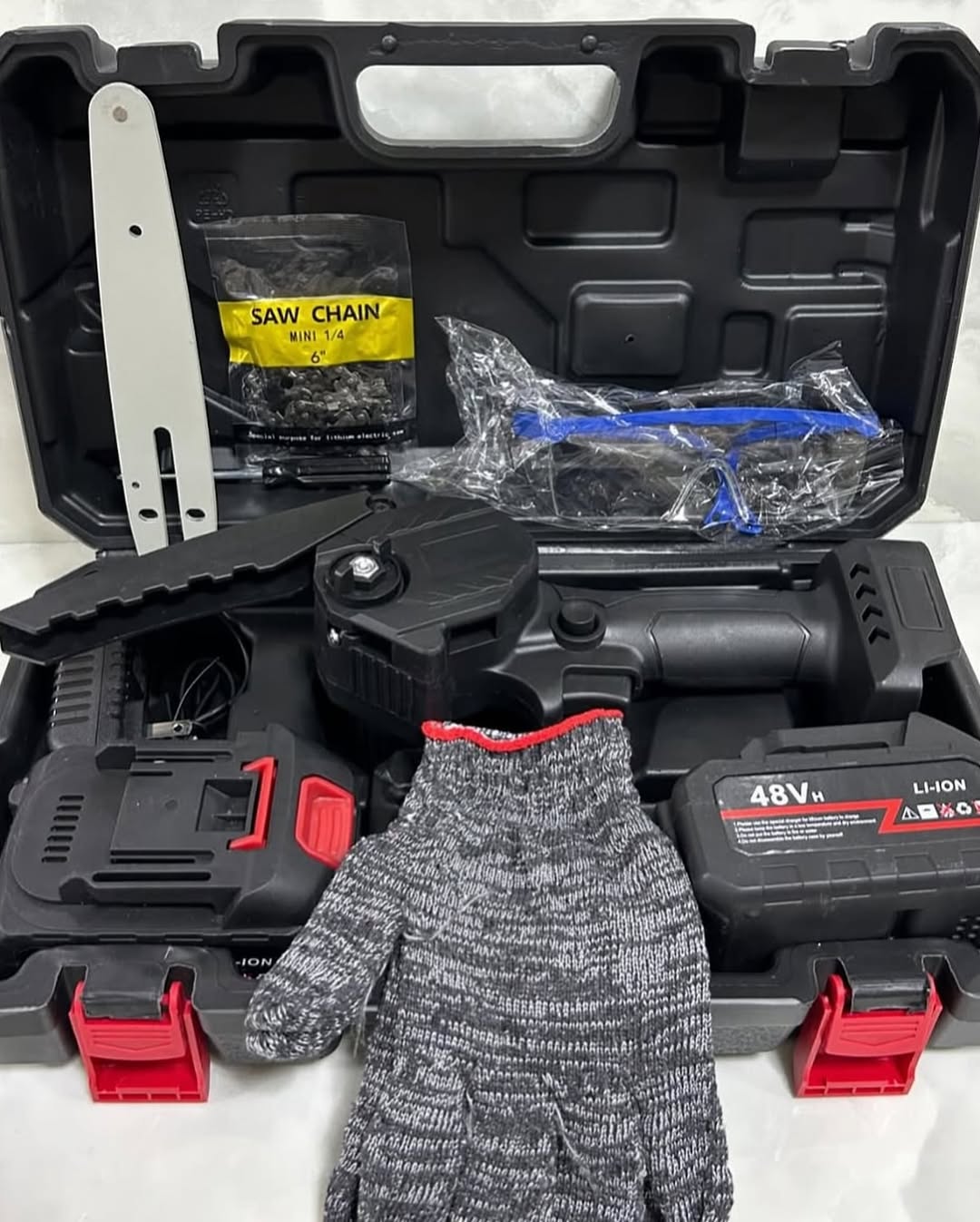 Mini Motosierra inalámbrica 48V