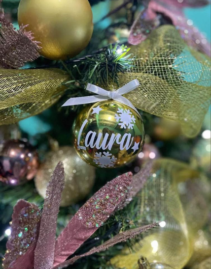 Esferas navideñas personalizadas