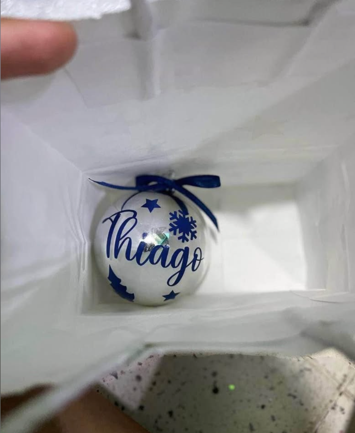 Esferas navideñas personalizadas