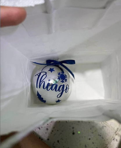 Esferas navideñas personalizadas