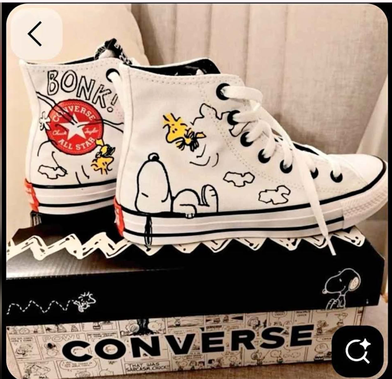 Tenis Converse X Snoopy
