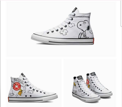 Tenis Converse X Snoopy