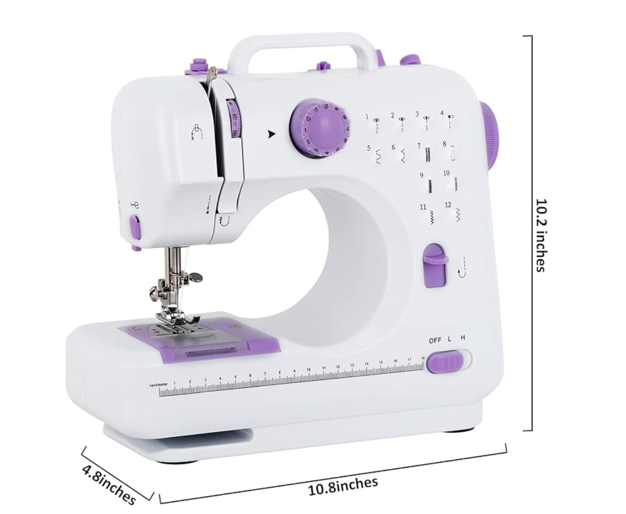 Mini Máquina de Coser Portátil – Ideal para Principiantes, Reparaciones Rápidas y Manualidades