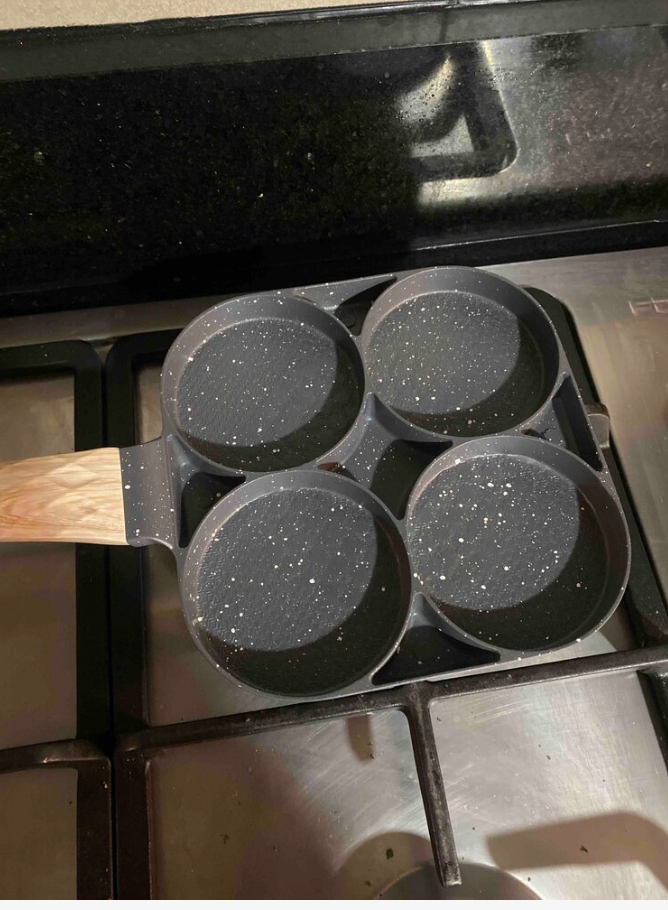 Sartén 4 en 1 Antiadherente 🍳 – Desayunos rápidos y sin desorden