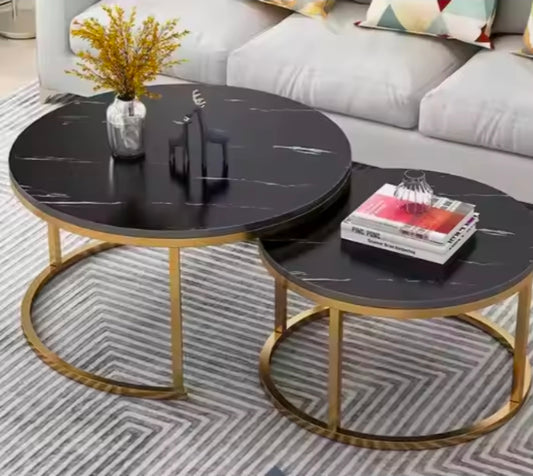 Mesa de Centro Redonda para Sala – Práctica, Elegante y Versátil