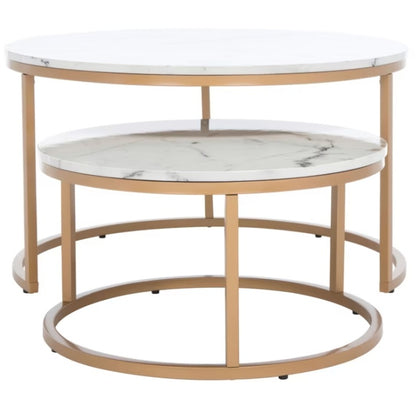 Mesa de Centro Redonda para Sala – Práctica, Elegante y Versátil