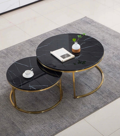 Mesa de Centro Redonda para Sala – Práctica, Elegante y Versátil