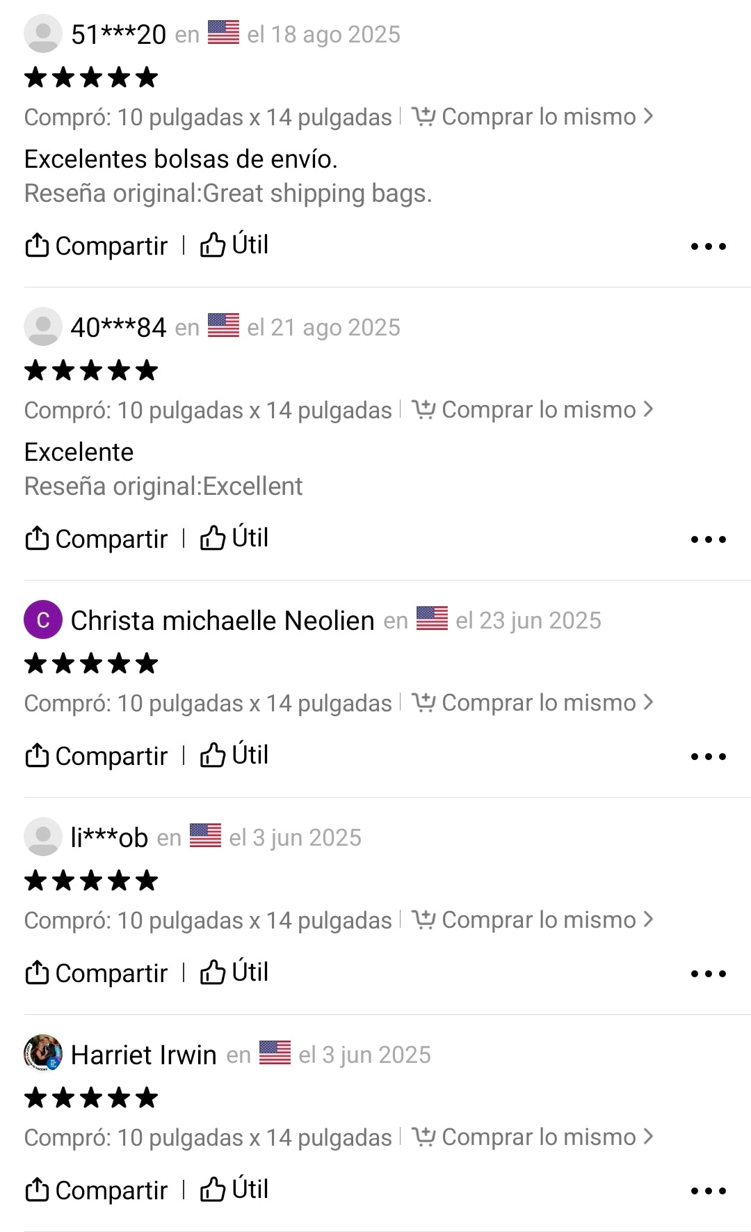 Paquete de 100 bolsas de Empaque Autoadhesivas – Presenta y Protege tus Productos