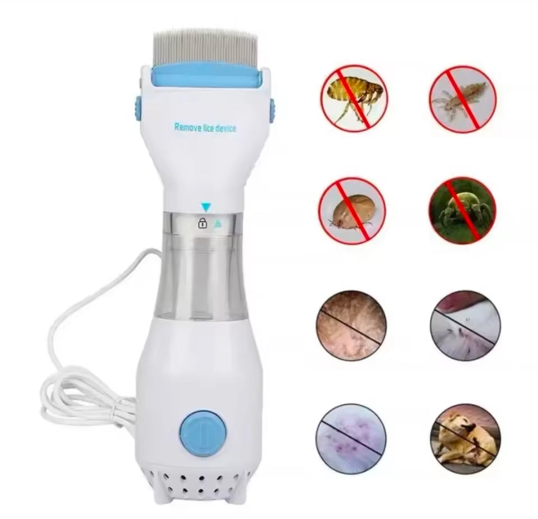 Peine Eléctrico Antipiojos – Eliminación Segura, Natural Y Eficiente