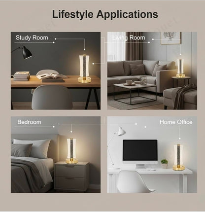 Lámpara de Mesa Recargable – Práctica y Moderna