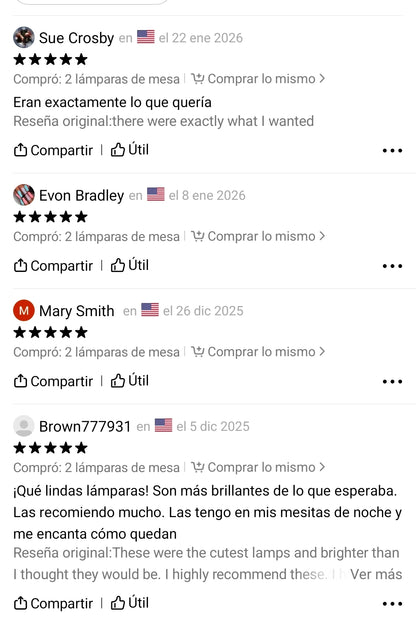 Lámpara de Mesa Recargable – Práctica y Moderna