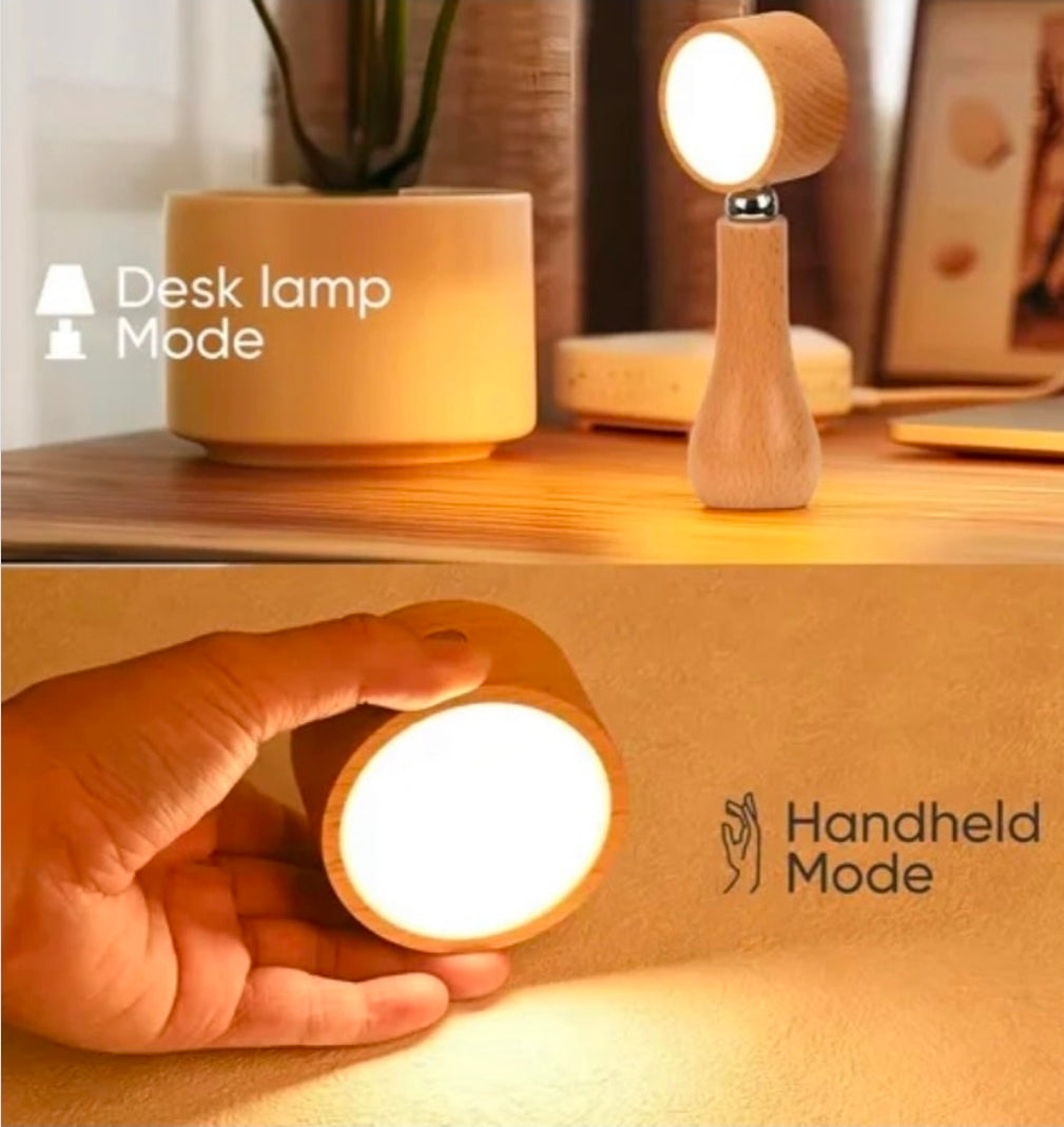 Lámpara LED de Mesa, Giratoria 360° – Iluminación Ajustable