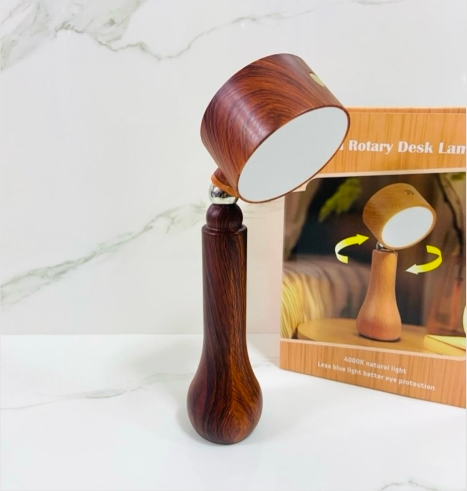 Lámpara LED de Mesa, Giratoria 360° – Iluminación Ajustable