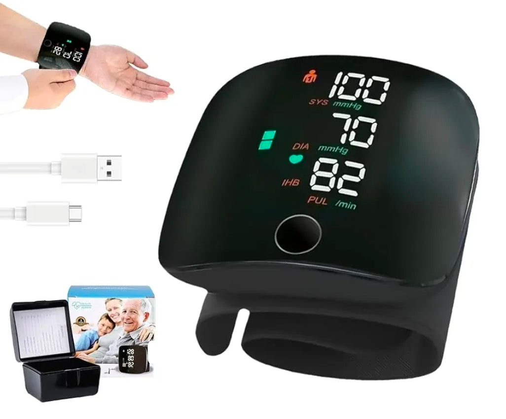 Tensiómetro de Muñeca Digital - monitorea tu presión en casa!