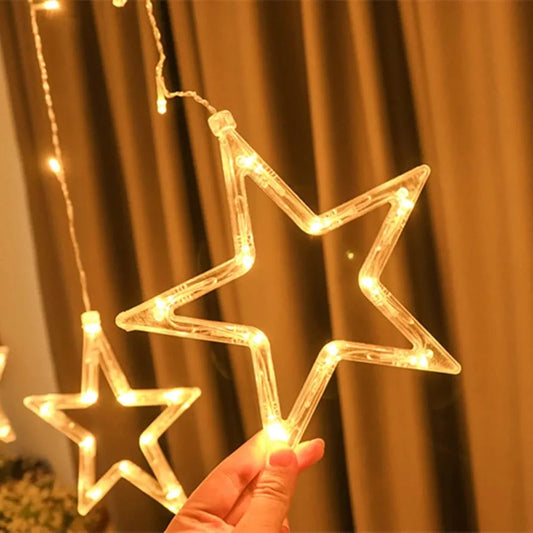 Luces LED Estrella de Navidad