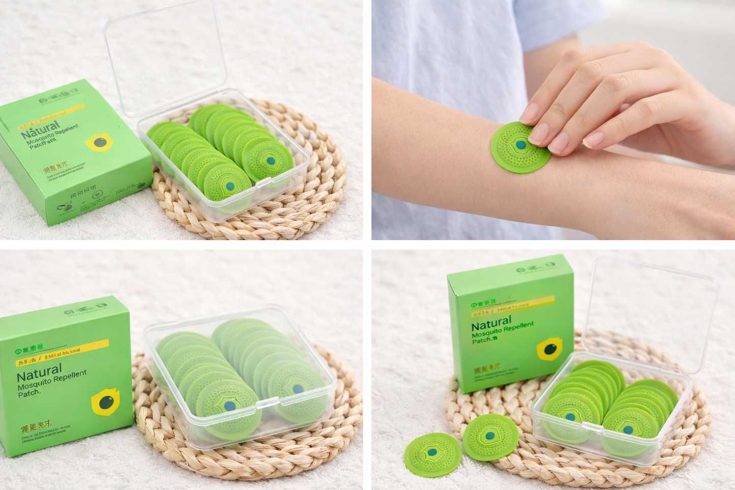 Parches Repelentes de Mosquitos – Protección Natural y Duradera