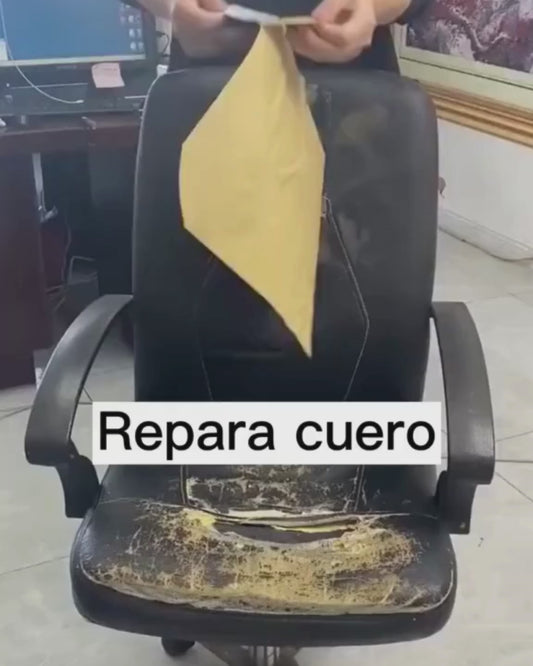 Forro Adhesivo Reparador de Cuero – Restauración Rápida de Muebles